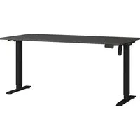 GERMANIA Schreibtisch Boras, Breite 120/140/160/180 cm, Metallgestell, elektrisch höhenverstellbar