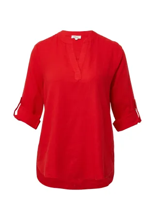 s.Oliver - Bluse rot - Gr. - 46