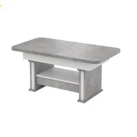 designimpex Couchtisch Design DA-555 höhenverstellbar ausziehbar 120/160/200 cm, Funktionstisch, Wohnzimmertisch, Tisch, Esstisch, Sofatisch, Schublade