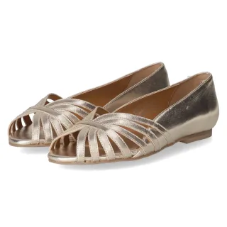Copenhagen Shoes Ballerinas PASSIONATE - Gr. 40 - Gold - Glattleder