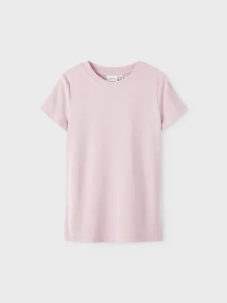 NAME IT - NKFNILLA SS TOP NOOS burnished lilac - Gr. - 104