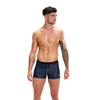 Speedo - "Valmilton" Badehose für Herren, Schmal (Schwarz/Blau)