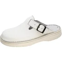 Fischer-Markenschuh Sina Pantolette aus Nappaleder, gepolstertes Lederfußbett