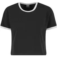 URBAN CLASSICS T-Shirt Urban Classics Ladies Contrast Retro T-Shirt (1-tlg)