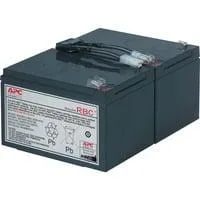 Ersatzbatterie Nr. 6, RBC6, Akku schwarz