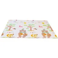 FOXSPORT Spielmatte faltbar Baby Spielmatte (Kinderteppich 180 x 200 x 1 cm, Babyspielbogen), wasserdicht Krabbelmatte doppelseitig, BPA frei & sicher für kleinkind
