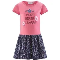 happy girls Jerseykleid Jerseykleid kurzarm erste Klasse (1-tlg) Glitzer