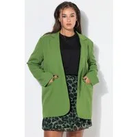 Studio Untold Blusenblazer Blazer oversized leicht elastisch einreihig