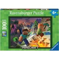 Ravensburger Puzzle Monster Minecraft, 100 Puzzleteile, Made in Germany