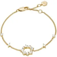 Fossil Armband Schmuck Geschenk Metall ELLIS, mit Zirkonia (synth)