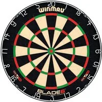 TARGET DARTS Dartpfeil WINMAU Blade 6 Professional Bristle Klassische Dartboard