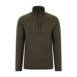 Mountain Warehouse - "Treston" Fleece-Oberteil für Herren (Khakigrün)