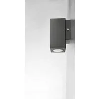HEITRONIC Außen-Wandleuchte Galera, ohne Leuchtmittel, Wandlampe, Außenlampe, Montageschrauben aus rostfreiem V4A-Edelstahl