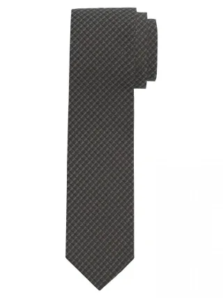 OLYMP - Krawatte Medium 6,5 Cm schwarz