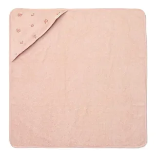 Little Dutch Kapuzentuch Blossom 75x75cm - Pink
