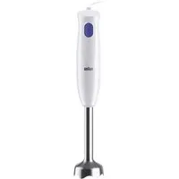 Braun Stabmixer Braun MQ10.201M Stabmixer Weiss-Blau 450 Watt
