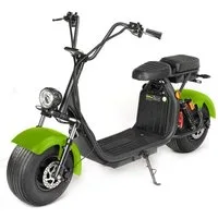 ENEWAY E-Scooter Coco II grün, 45,00 km/h, (Set, COCO II 2000W 45 km/h 20AH Lithium), mit Straßenzulassung