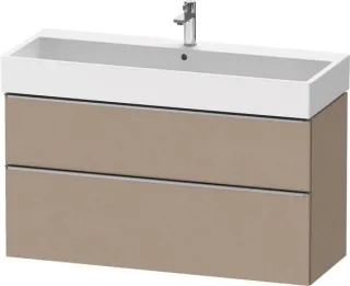Duravit D-Neo Waschtischunterbau wandhängend Leinen Matt 1184x442x625 mm - DE4375070750000 DE4375070750000