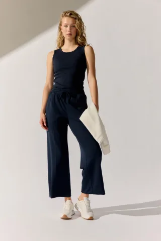 THE FASHION PEOPLE - NOS rib Top 650 night blue - Gr. - L