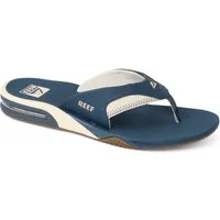Reef Zehensandalen Fanning+ (integrierter Flaschenöffner) navyblau/oat Badeschuh