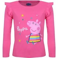 Peppa Pig Langarmshirt Peppa Wutz für Mädchen