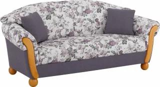 Home affaire 2-Sitzer "Milano, bequem durch Federkern, kompakte Stellmaße: Breite 159cm"