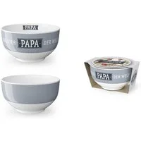 La Vida Schüssel Müsli-Salat-Dessert-Schale Schüssel Bowl la vida Geschenk Coolster, Material: Porzellan