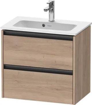 Duravit Ketho2 Waschtischunterschrank wandhängend compact 610x390x549 Ei K25255055550000