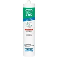 OTTO-Chemie Silikon S100 Premium-Sanitär-Silikon 300ml C910 silbergrau Nr. 17