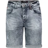 SUBLEVEL Jeansshorts Used Look Five Pocket Basic Sommer Klassischer Stil (1-tlg) H85047T62108_Shorts