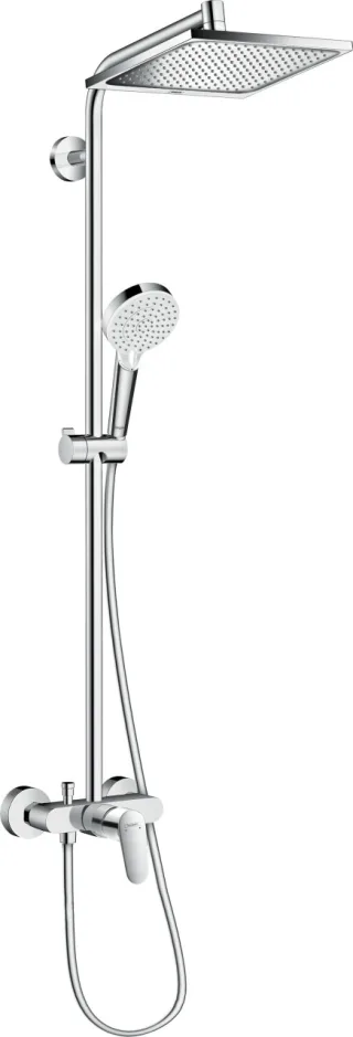 Hansgrohe Showerpipe Crometta E 240 Einhebelmischer chrom, 27284000 27284000