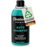 Cleaneed Premium Autoshampoo mit Wachs Autoshampoo (MADE in GERMANY – pH-Neutral, Rückstandsfrei, Schonende Reinigung, Starke Schaumbildung, Biologisch abbaubar)