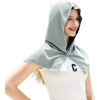 nsihing Sporthandtuch Kühlendes Hoodie-Handtuch Frauen Männer, Mikrofaser-Handtuchwickel, (2-St), Hält den Kopf kühl, Sport, Training, Radfahren
