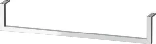 Duravit Handtuchhalter Chrom Hochglanz 500x14x84 mm - UV998500000 UV998500000