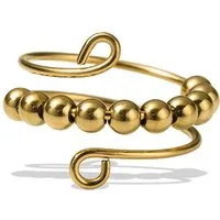 Firetti Fingerring Schmuck Geschenk Edelstahl Ring Anti-Stress Meditationsring, Made in Germany