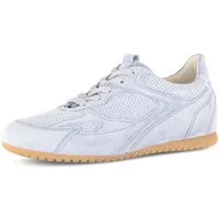 Gabor DAVOS Sneaker Freizeitschuh, Halbschuh, Schnürschuh mit Lochmuster, G-Weite