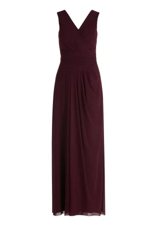 Vera Mont - Abendkleid Strong Aubergine - Gr. - 46