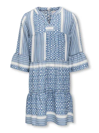 KIDS ONLY - KOGALBERTE LIFE 3/4 DRESS PTM coronet blue - Gr. - 164