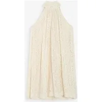 Grace & Mila Minikleid Vasarely - Minikleid - Sommerkleid - mit Spitze - Beige