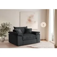 OTTO home XXL-Sessel Soft&Cosy, B: 151 cm - OTTO. Verlässliche Qualität., Mega-Sessel, Cord oder Chenille-Struktur, mit 2 Zierkissen