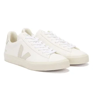 Veja Campo Womens Turnschuhe - (Weiß / Grau)