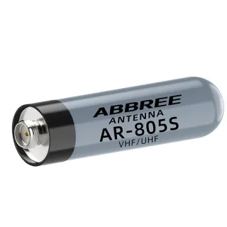 ABBREE AR-805S Ham Radio Antenna Dual Band VHF UHF 144 / 430MHz SMA-Female 2.15dBi Gain 1.96 Inch Short Stubby Long Rang