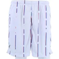 Australian Shorts Tennishose Stripes in Ace kurz weiss Herren