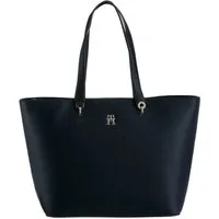 Tommy Hilfiger Shopper TH EMBLEM TOTE, mit TH-Emblem vorne