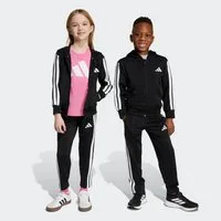 adidas Sportswear Trainingsanzug ESSENTIALS KIDS (2-tlg), mit 3-Streifen, aus weichem Trikotstoff, mit CLIMACOOL Technologie
