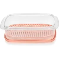 TUPPERWARE Vorratsdose Tupperware Cool'N Fresh Set Wurstbehälter Kühlschrank Box