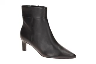 Peter Kaiser Stiefeletten 9-75338-47 Schwarz Echtleder Pfennigabsatz