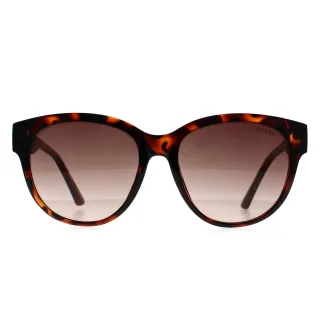 Guess GF6163 52F dunkle havannabraune Sonnenbrille mit Farbverlauf