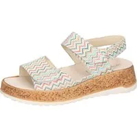 Waldläufer H-LIBBY Plateausandale Sommerschuh, Sandalette, Bequemschuh mit Klettverschlüsse, H-Weite