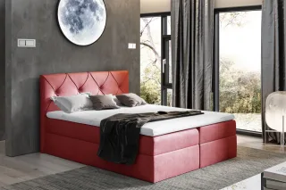 Boxspringbett Schlafzimmerbett LEWIS 140x220cm in div. Farbvarianten